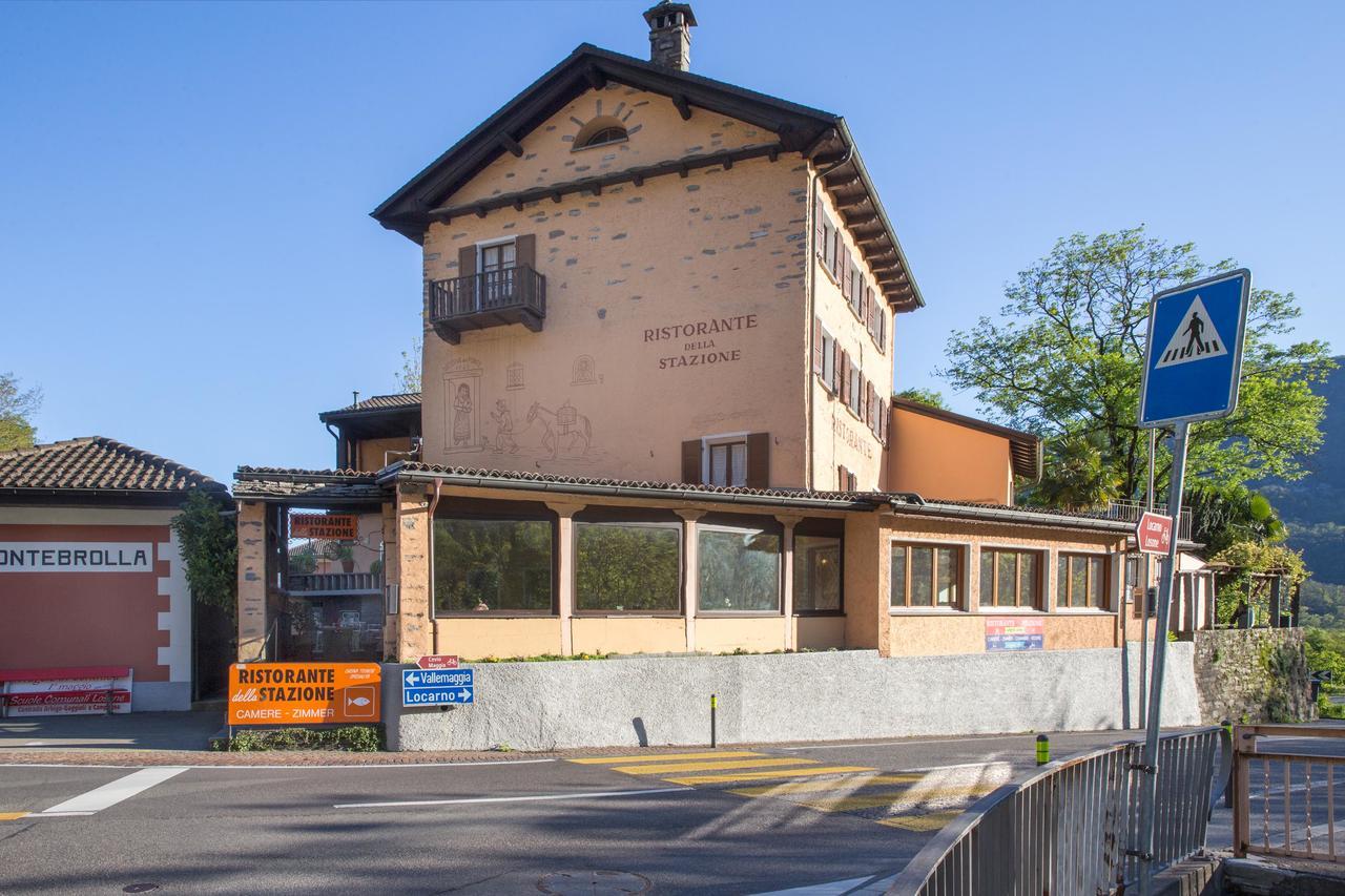 Ristorante Della Stazione Ξενοδοχείο Tegna Εξωτερικό φωτογραφία